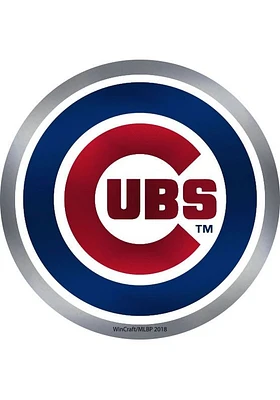 Chicago Cubs Metallic Car Emblem - Blue