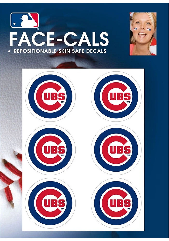 Chicago Cubs 6 Pack Tattoo