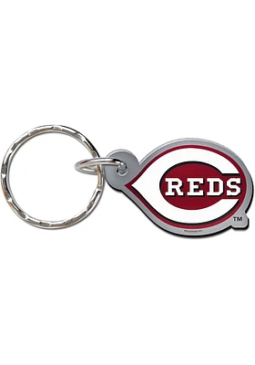 Cincinnati Reds Metallic Keychain - Red