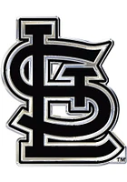 St Louis Cardinals Chrome Car Emblem - Grey