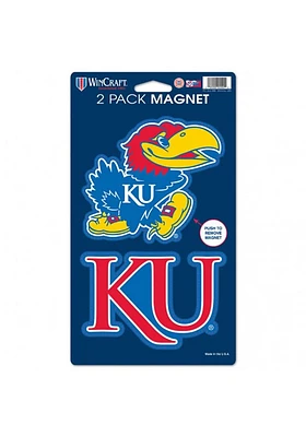 Kansas Jayhawks 2pk Magnet