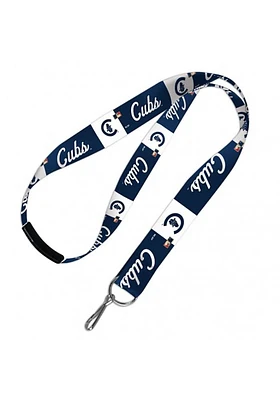 Chicago Cubs Cooperstown Lanyard - Navy Blue