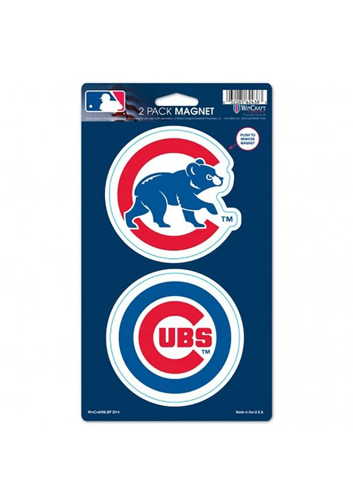 Chicago Cubs 2pk Magnet