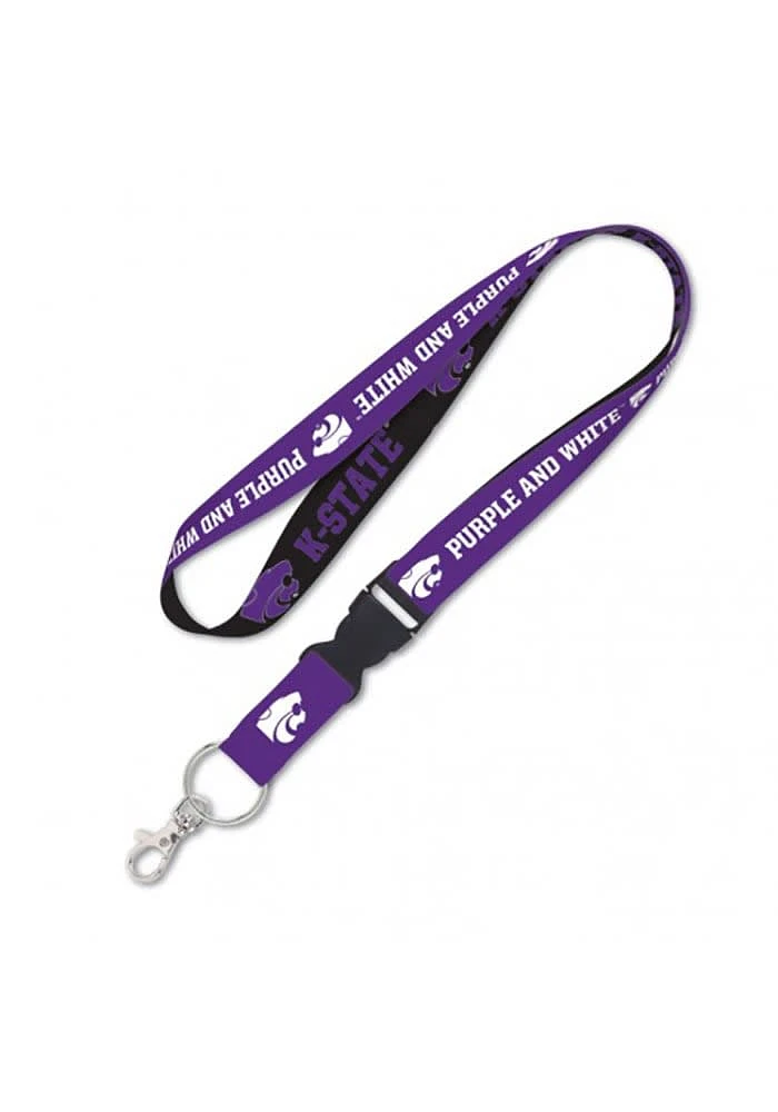 K-State Wildcats Slogan Lanyard - Purple