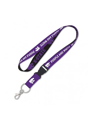 K-State Wildcats Slogan Lanyard - Purple