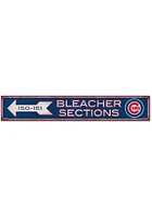 Chicago Cubs General Seating 6x36 inch Wood Sign