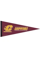 Central Michigan Chippewas 12x30 inch Premium Pennant - Maroon