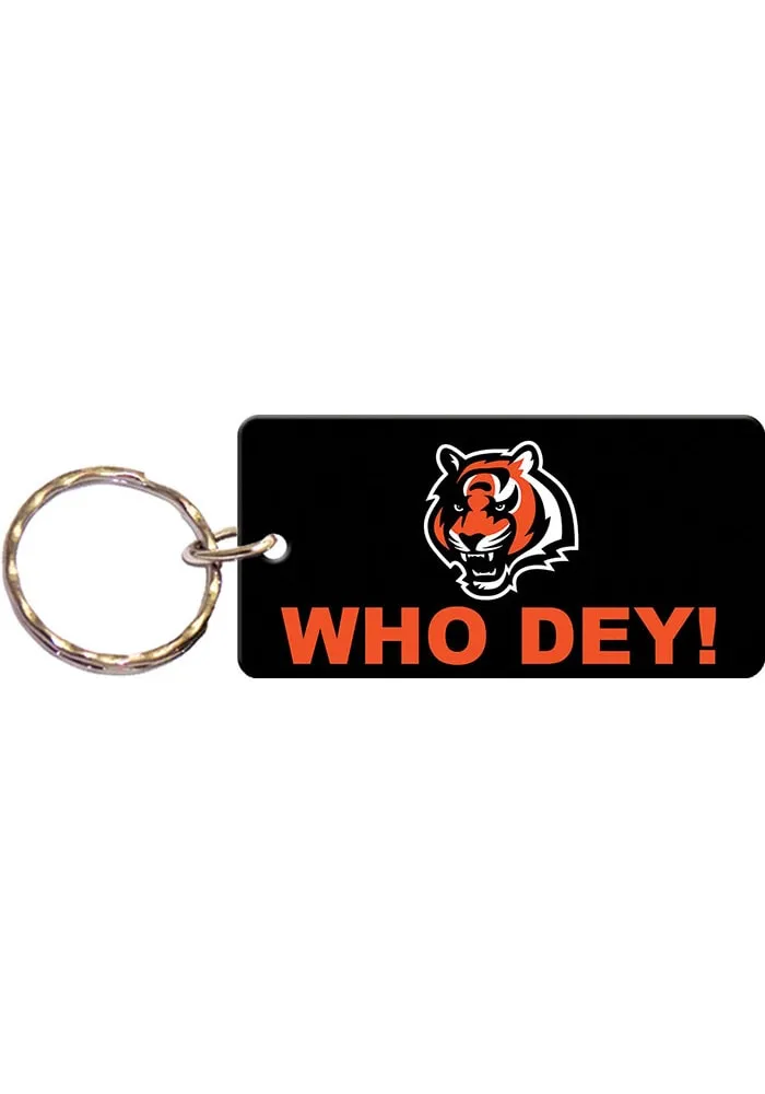 Cincinnati Bengals Slogan Keychain