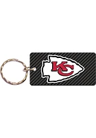 Kansas City Chiefs Carbon Keychain - Grey