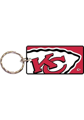 Kansas City Chiefs Imprinted Keychain - Red
