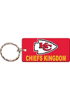 Kansas City Chiefs Slogan Keychain - Red