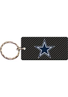 Dallas Cowboys Carbon Keychain - Grey