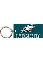 Philadelphia Eagles Slogan Keychain - Midnight Green