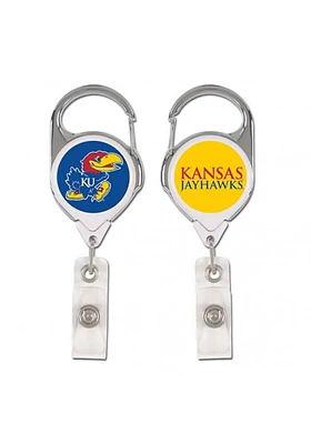 Kansas Jayhawks 2 Sided Badge Holder