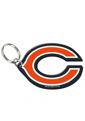 Chicago Bears Acrylic Keychain - Navy Blue