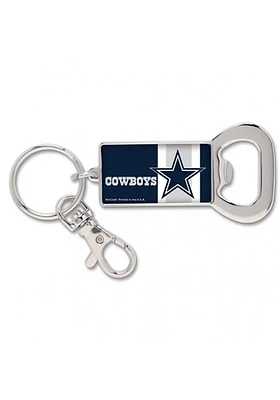 Dallas Cowboys Bottle Opener Keychain - Navy Blue