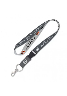Cincinnati Bengals Logo Lanyard - Orange
