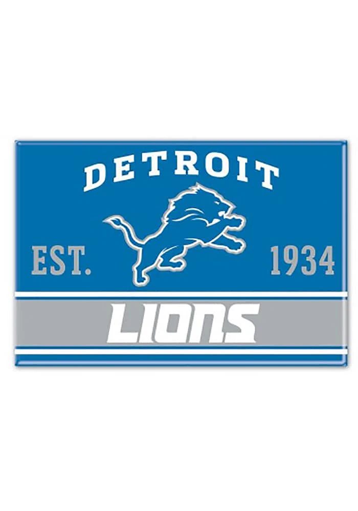 Detroit Lions Team Logo Magnet