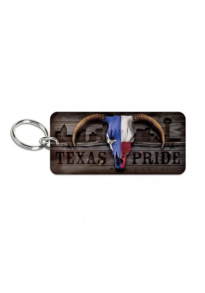 Texas Western Style Keychain - Brown