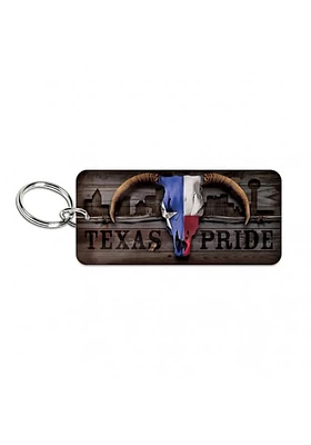 Texas Western Style Keychain - Brown