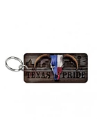 Texas Western Style Keychain - Brown