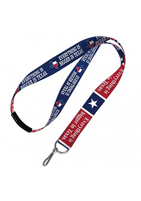Texas Classic Texas Lanyard - Blue