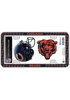 Chicago Bears 2-Pack Decal Combo License Frame