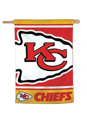Kansas City Chiefs Mega 28x40 inch Vertical Banner - Red