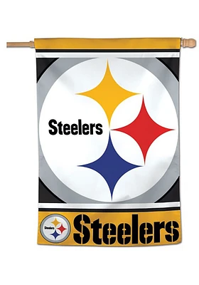 Pittsburgh Steelers Mega 28x40 inch Vertical Banner - Yellow
