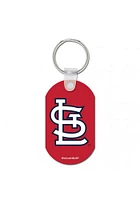 St Louis Cardinals Aluminum Keychain - Red