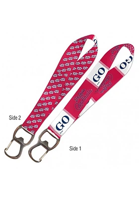 St Louis Cardinals Bottle Opener Lanyard - Red