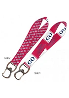 St Louis Cardinals Bottle Opener Lanyard - Red