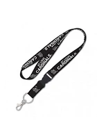 St Louis Cardinals Blackout Lanyard - Black