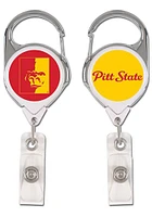 Pitt State Gorillas Premium Badge Holder