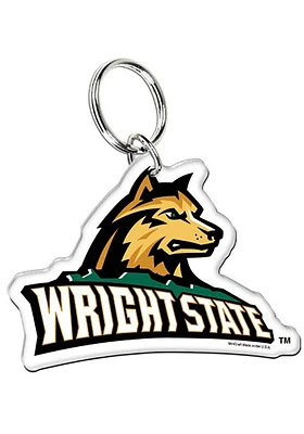 Wright State Raiders Premium Acrylic Keychain - Green