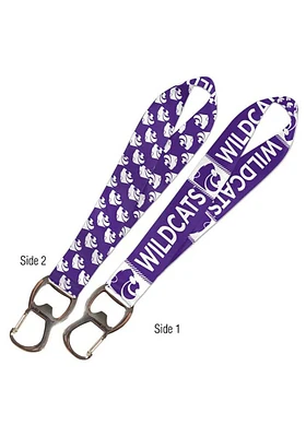 K-State Wildcats Bottle Opener Lanyard - Purple