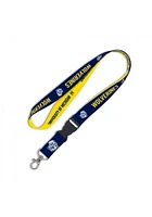 Michigan Wolverines Vault Lanyard - Blue