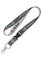 Ohio State Buckeyes Detachable Lanyard - Red