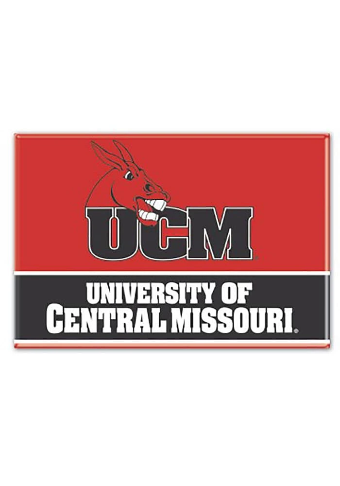 Central Missouri Mules Metal Magnet