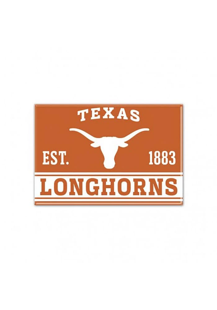 Texas Longhorns 2.5 x 3.5 Metal Magnet