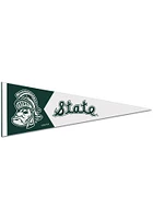 Michigan State Spartans 9x24 inch Vault GWP Promo Pennant - White