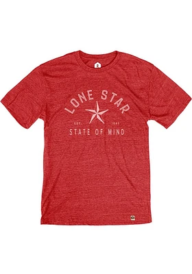Rally Texas Lonestar State of Mind Short Sleeve Fashion T Shirt