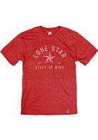 Rally Texas Lonestar State of Mind Short Sleeve Fashion T Shirt