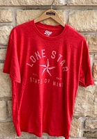 Rally Texas Lonestar State of Mind Short Sleeve Fashion T Shirt