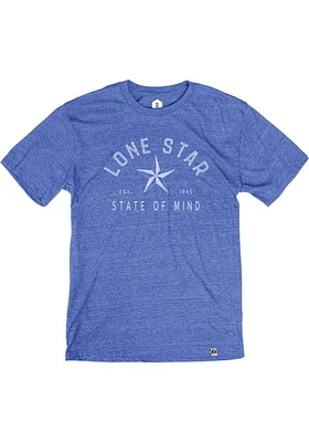 Rally Texas Lonestar State of Mind Short Sleeve Fashion T Shirt
