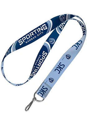 Sporting Kansas City 2 Sided Lanyard - Blue
