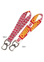 Kansas City Chiefs Bottle Opener Lanyard - Red