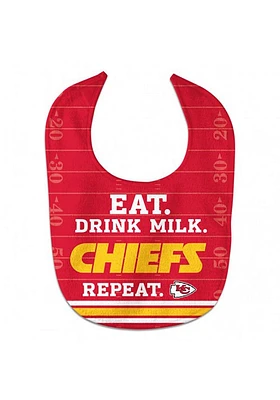 KC Chiefs Milk Series Bib