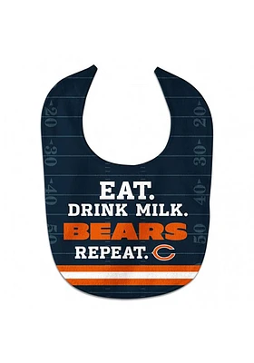 Chicago Bears Milk Design Bib