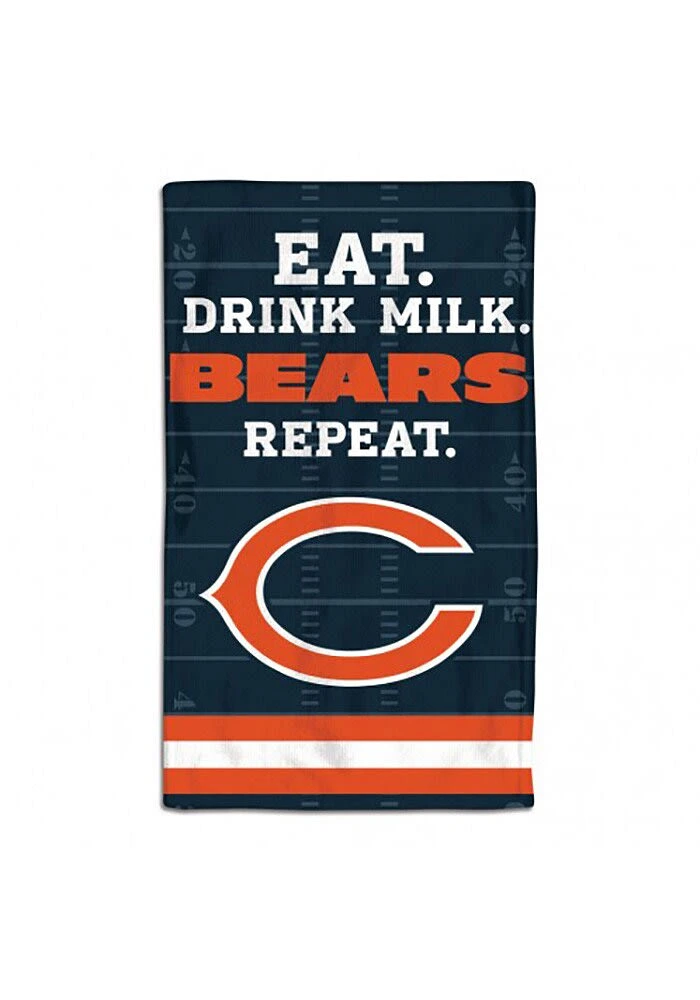 Chicago Bears Eat Drink Milk Bib